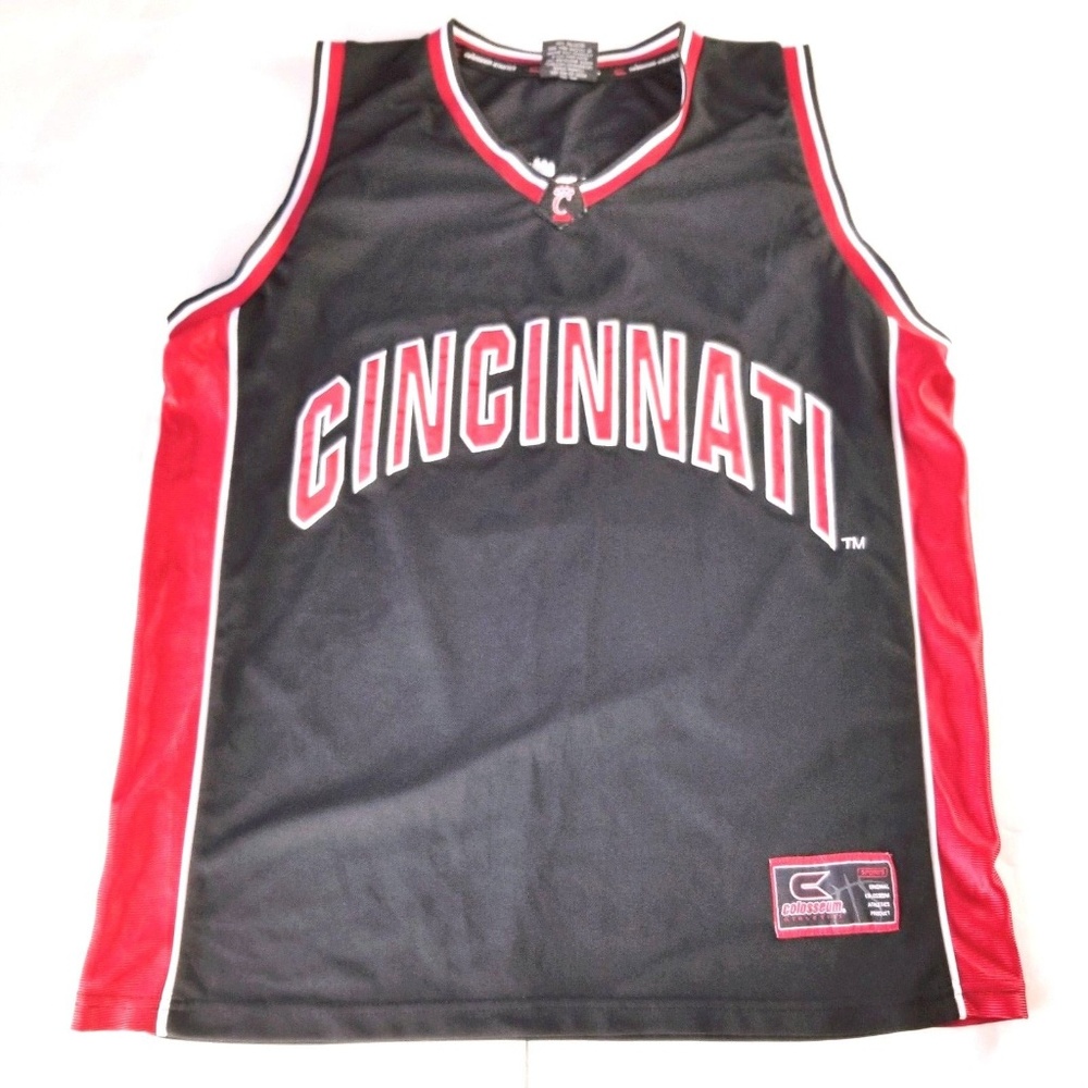 Cincinnati Bearcats Sewn Basketball Jersey Size XL